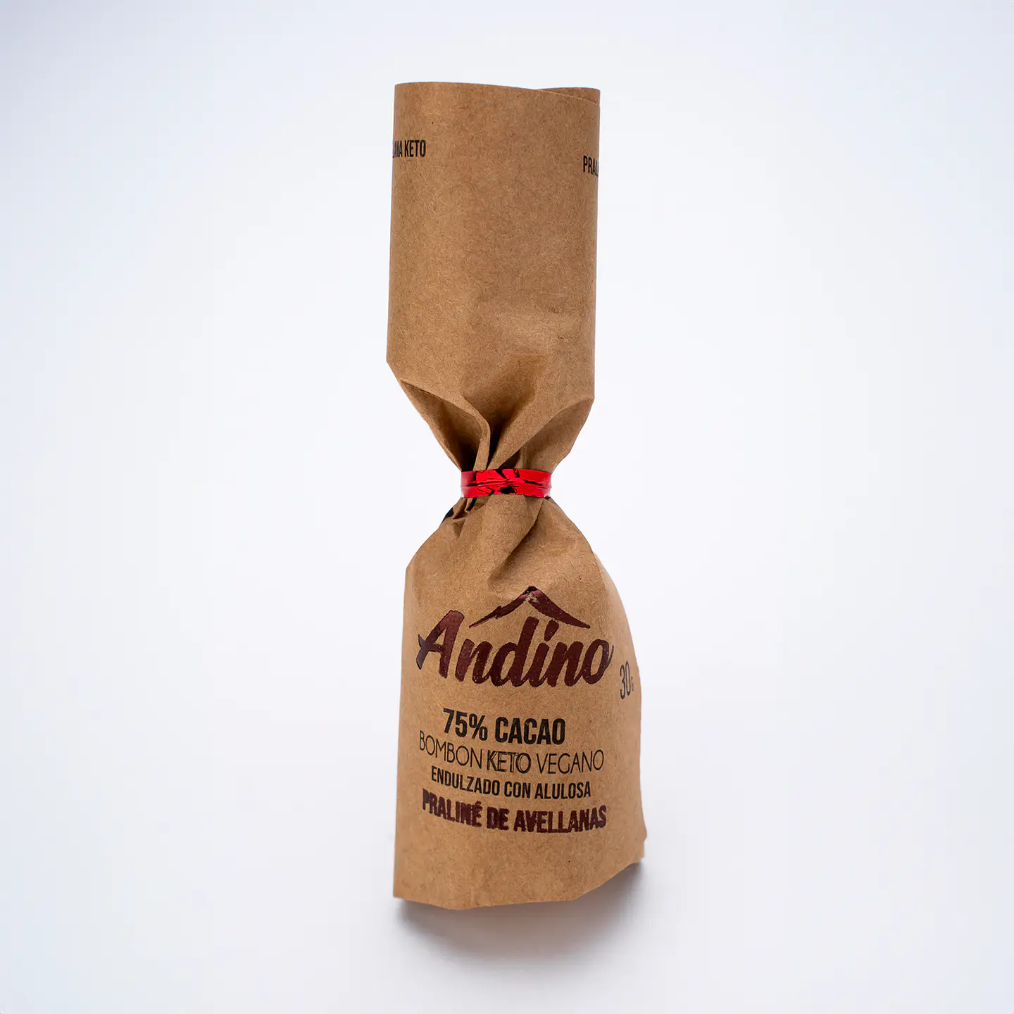 Chocoteja Andino 75% Praliné de Avellanas Alulosa Sin Azúcar 30g 1