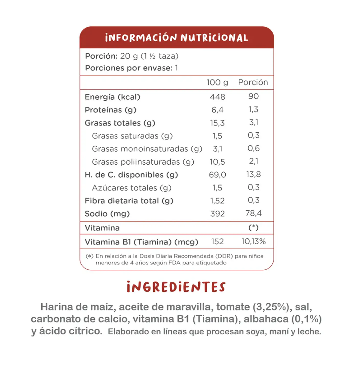 Bombas Mediterráneas Kuna Foods 20g 3
