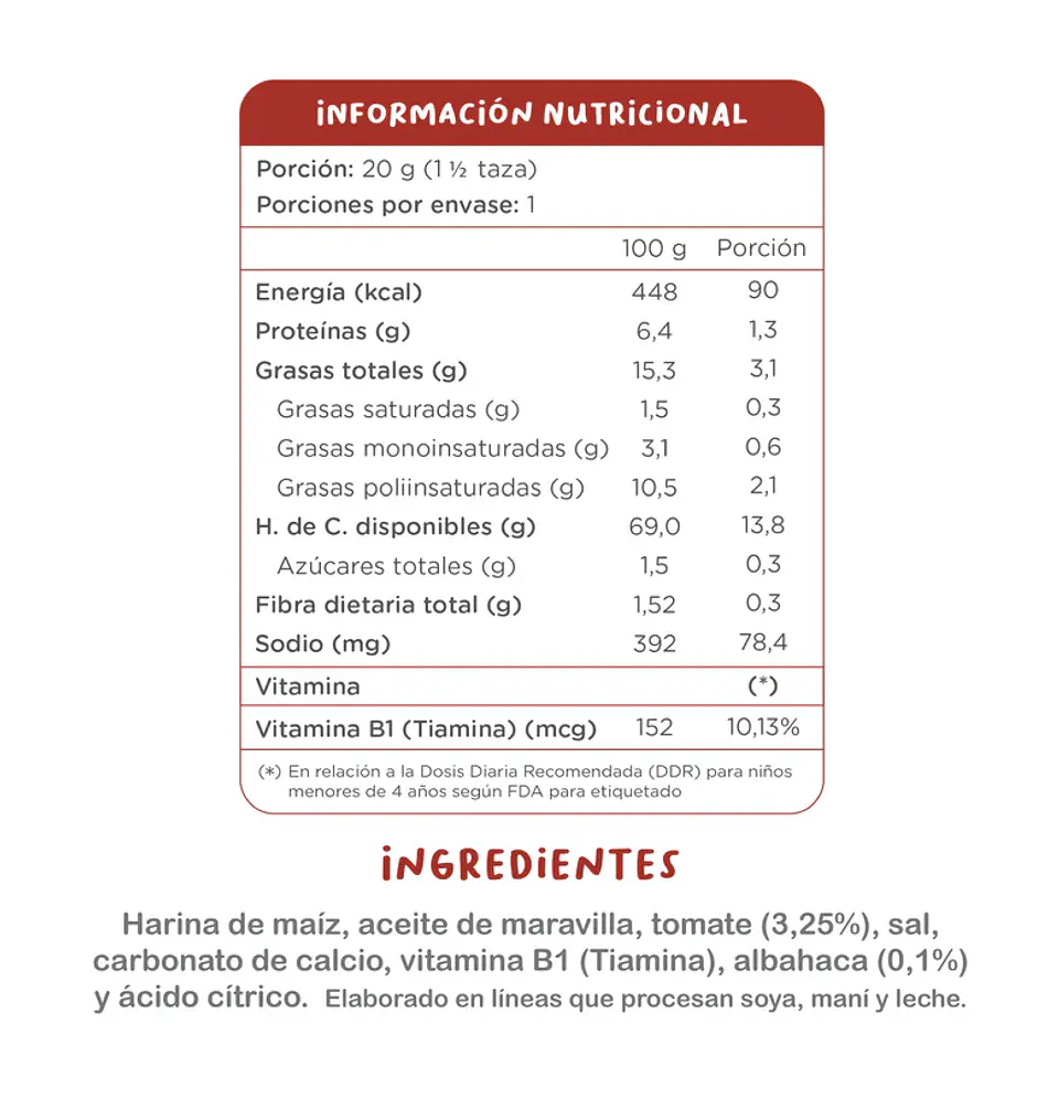 Bombas Mediterráneas Kuna Foods 20g 3
