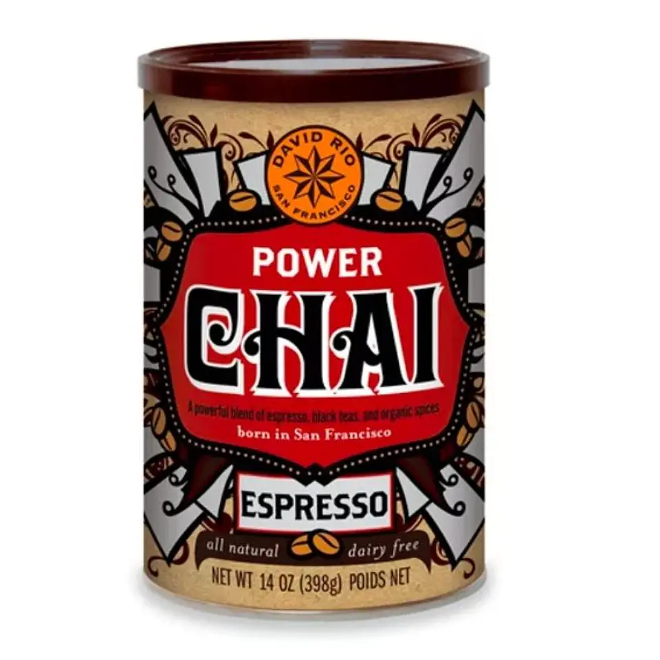 Te Chai David Rio Power Chai Espresso - Tarro 398g 1