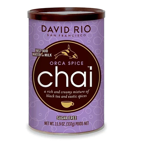 Te Chai David Rio Orca Spice Sin Azúcar - Tarro 337g