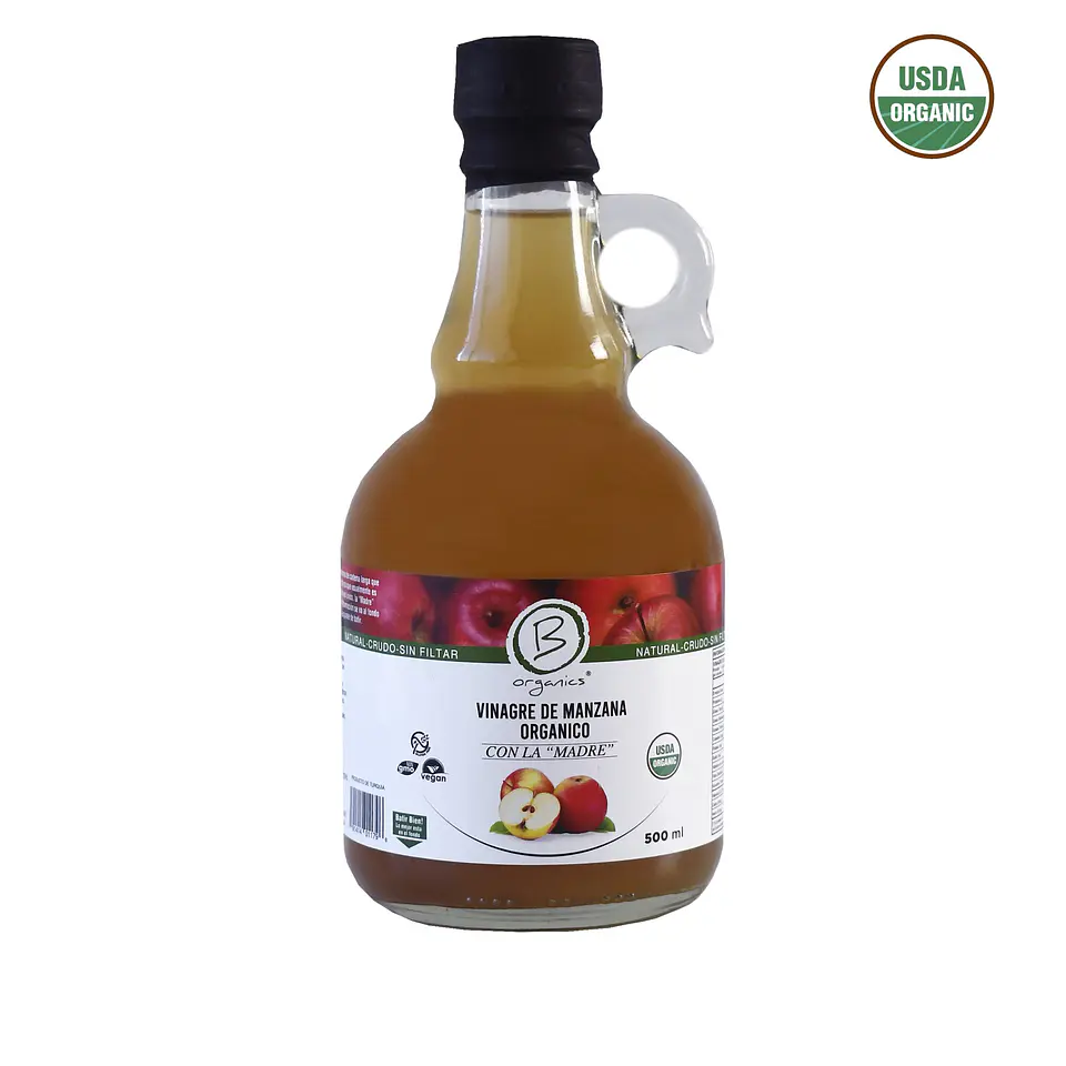 Vinagre de Manzana Orgánico 500 ml B Organics 1