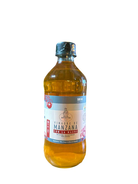 Vinagre de Manzana Orgánico 500 ml Don Agustín