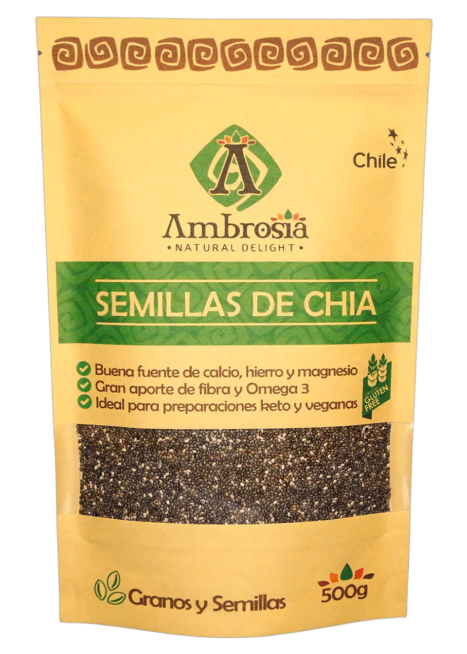 Chia Sin Gluten 500g Ambrosía 1