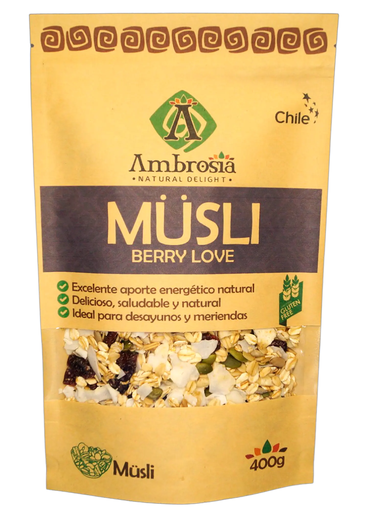 Müsli Berry Love Sin Gluten Ambrosía 400g 1