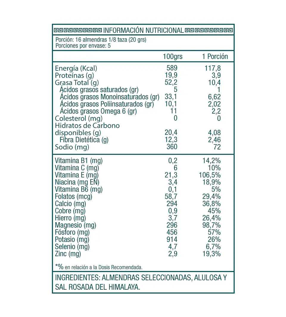Keto Crunch Almendras Caramelizadas Sin Gluten Ambrosia 100g 2