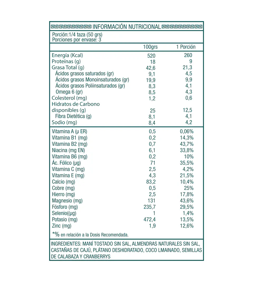 Pocket Mix S/Sal Sin Gluten Ambrosía 150g 2