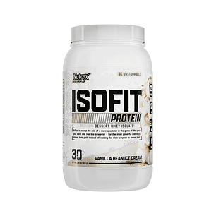 Isofit 2 lbs Nutrex Sabor Vainilla Bean Ice Cream