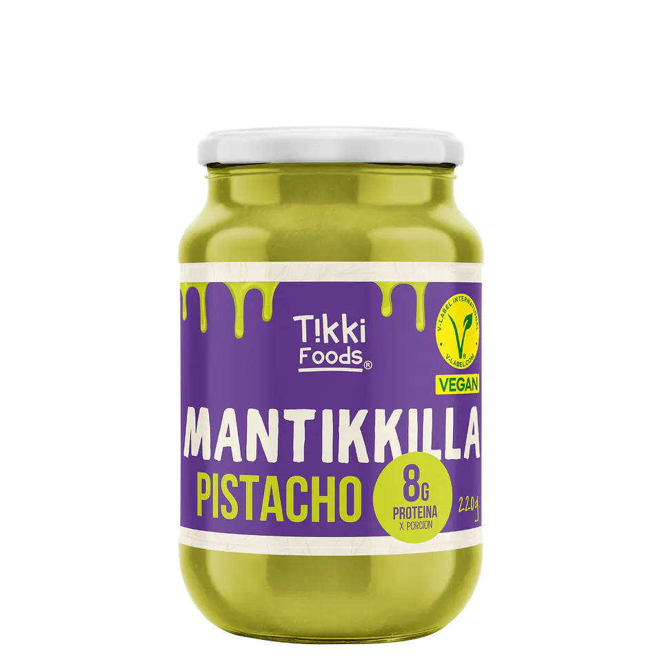 Mantequilla de Pistacho Premium 220g Tikki Foods 1