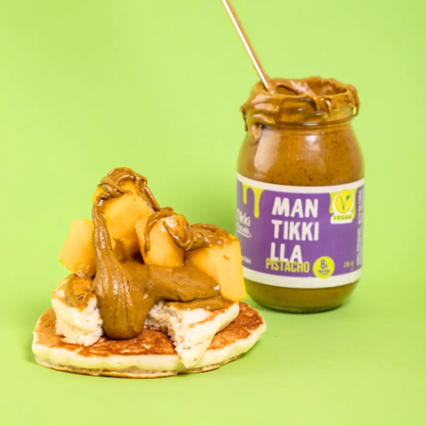 Mantequilla de Pistacho Premium 220g Tikki Foods 2