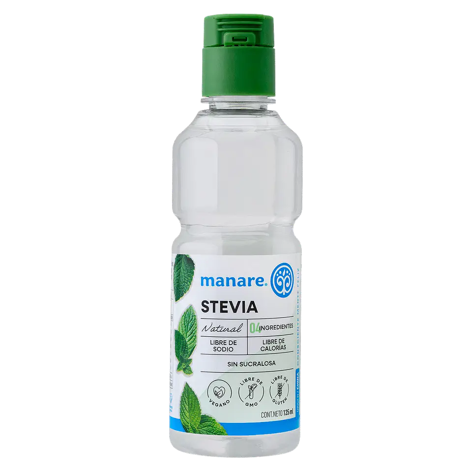 Stevia líquida 125ml Manare 1