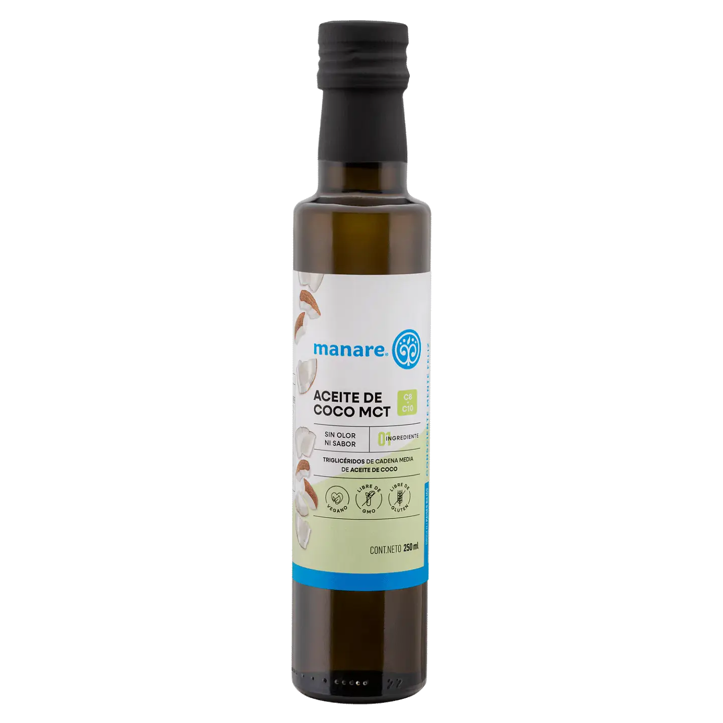 Aceite de Coco Mct 250ml Manare 1