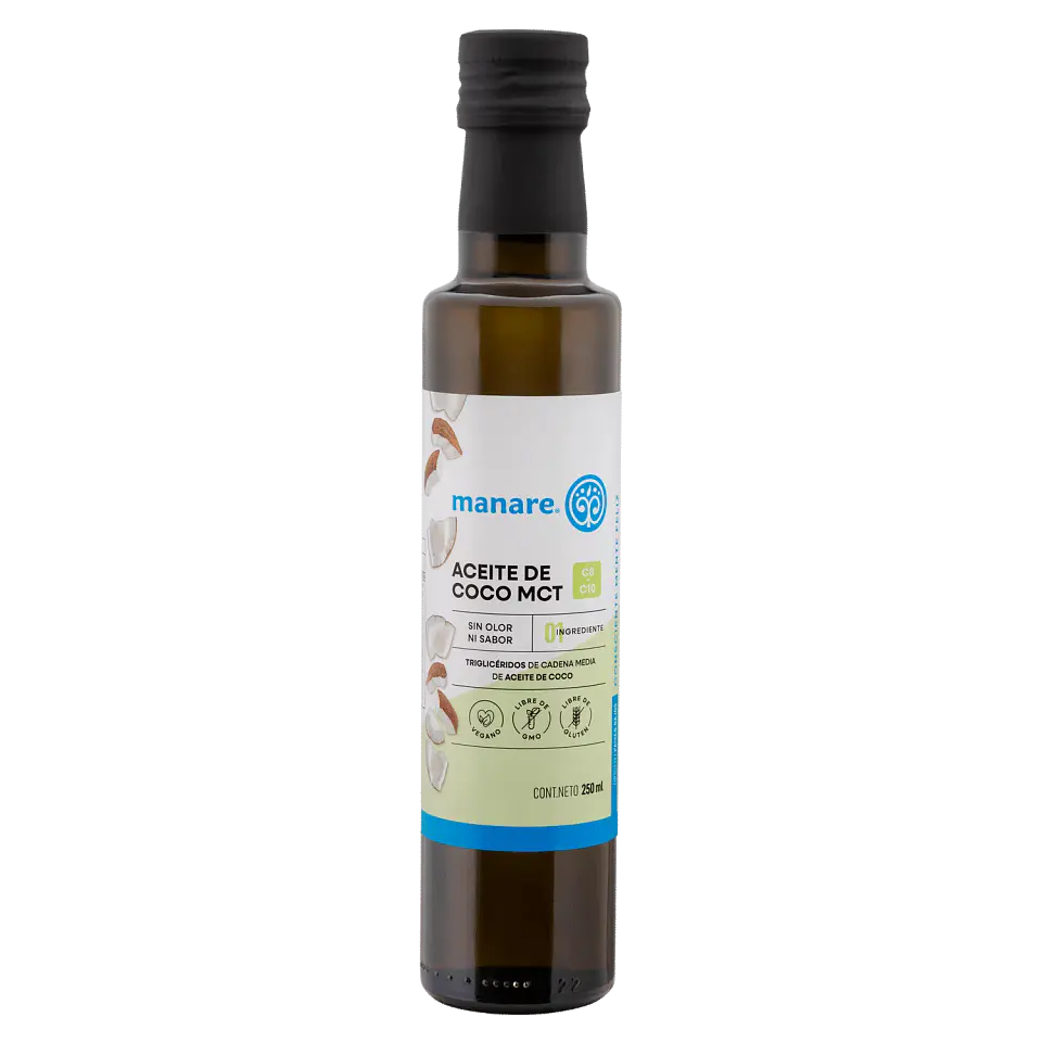 Aceite de Coco Mct 250ml Manare 1