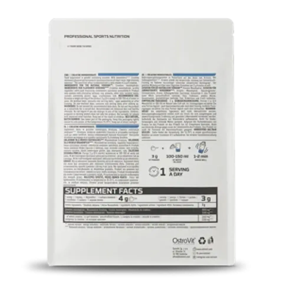 Creatina Monohidratada Ostrovit 500g 2