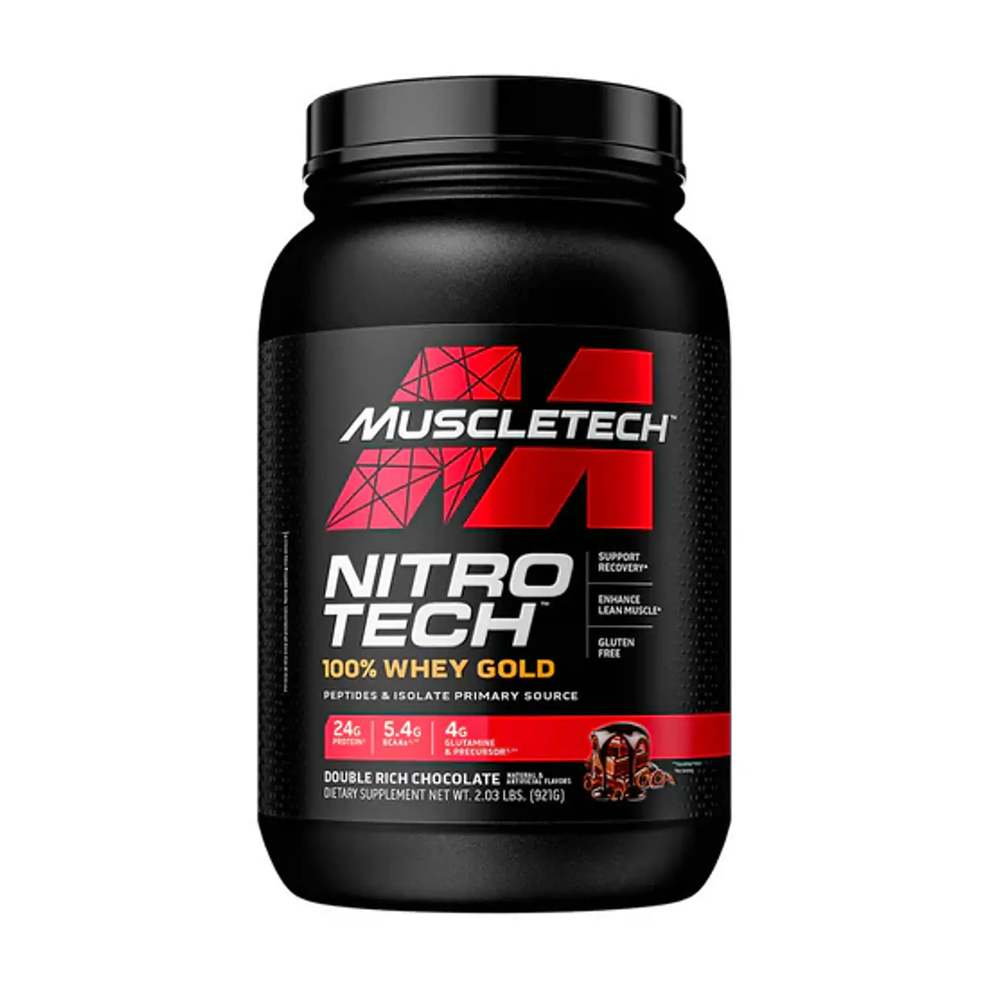 Nitro Tech 100% Whey Protein 2 Lbs Muscletech 3