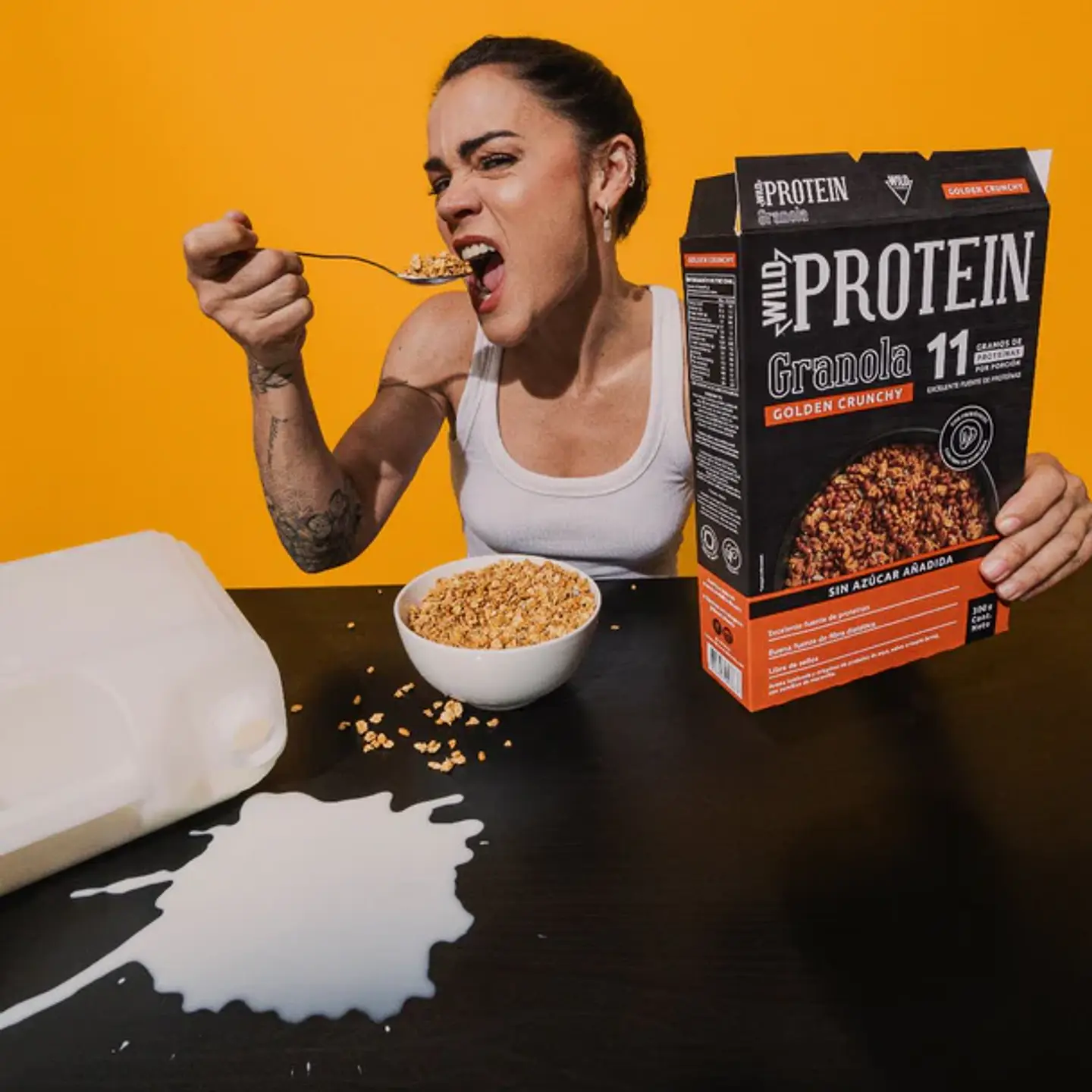 Wild Protein Granola Golden Crunchy 300g 2