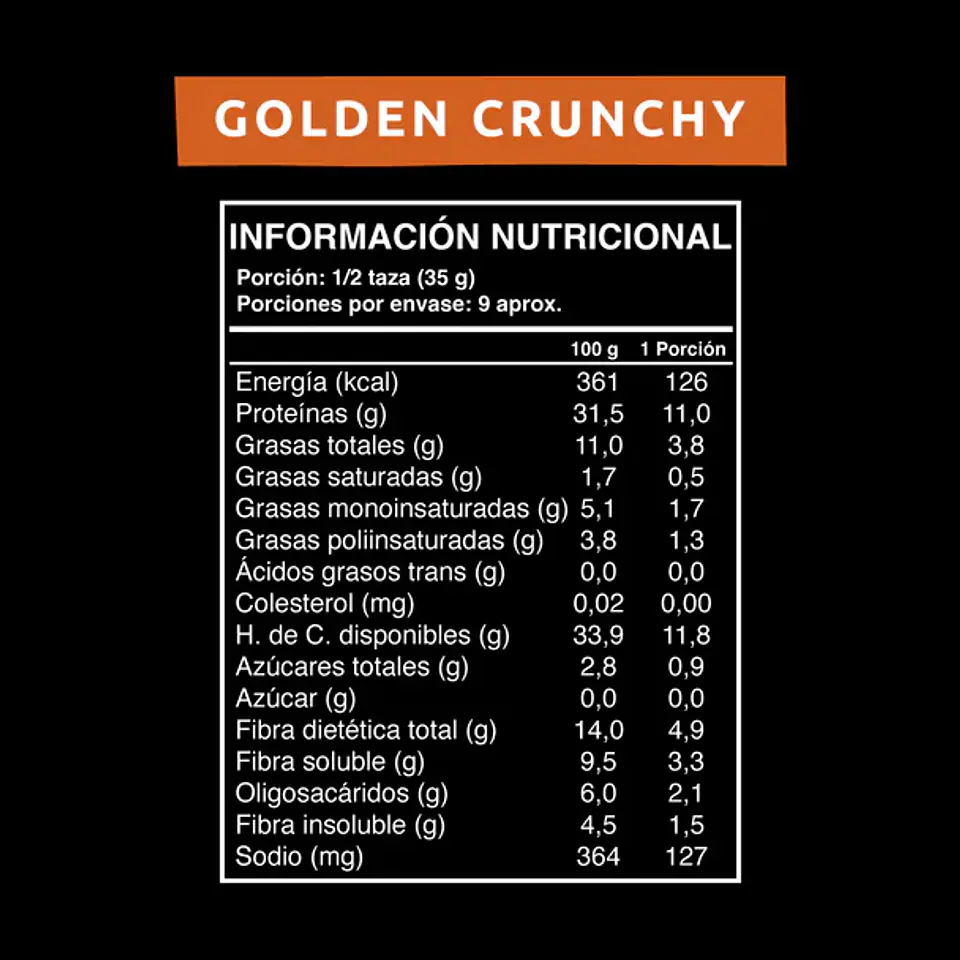 Wild Protein Granola Golden Crunchy 300g 3
