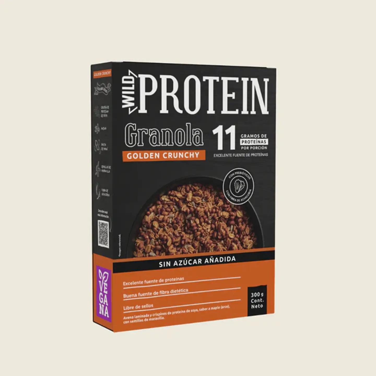 Wild Protein Granola Golden Crunchy 300g 1
