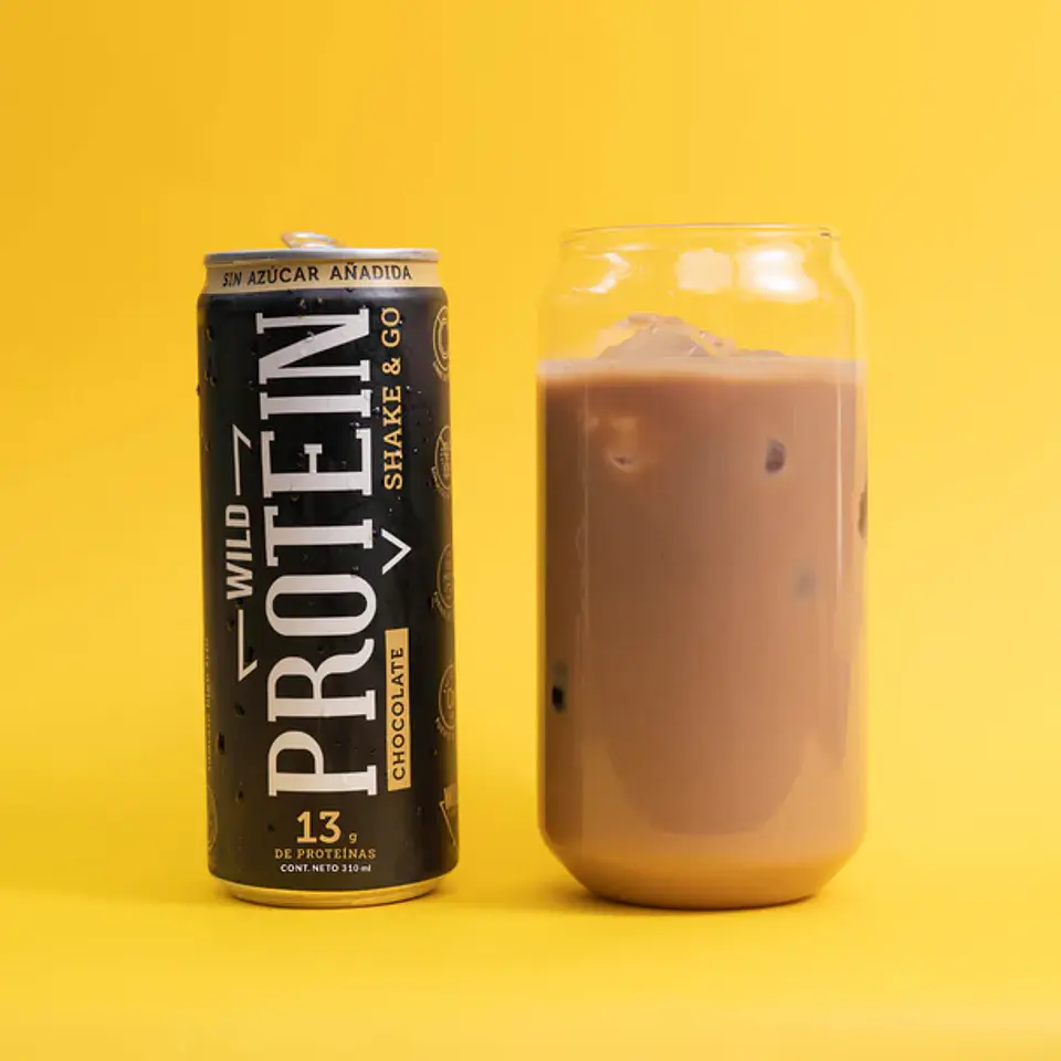 Batido de Proteína Shake&Go Chocolate Wild Foods 310ml 2