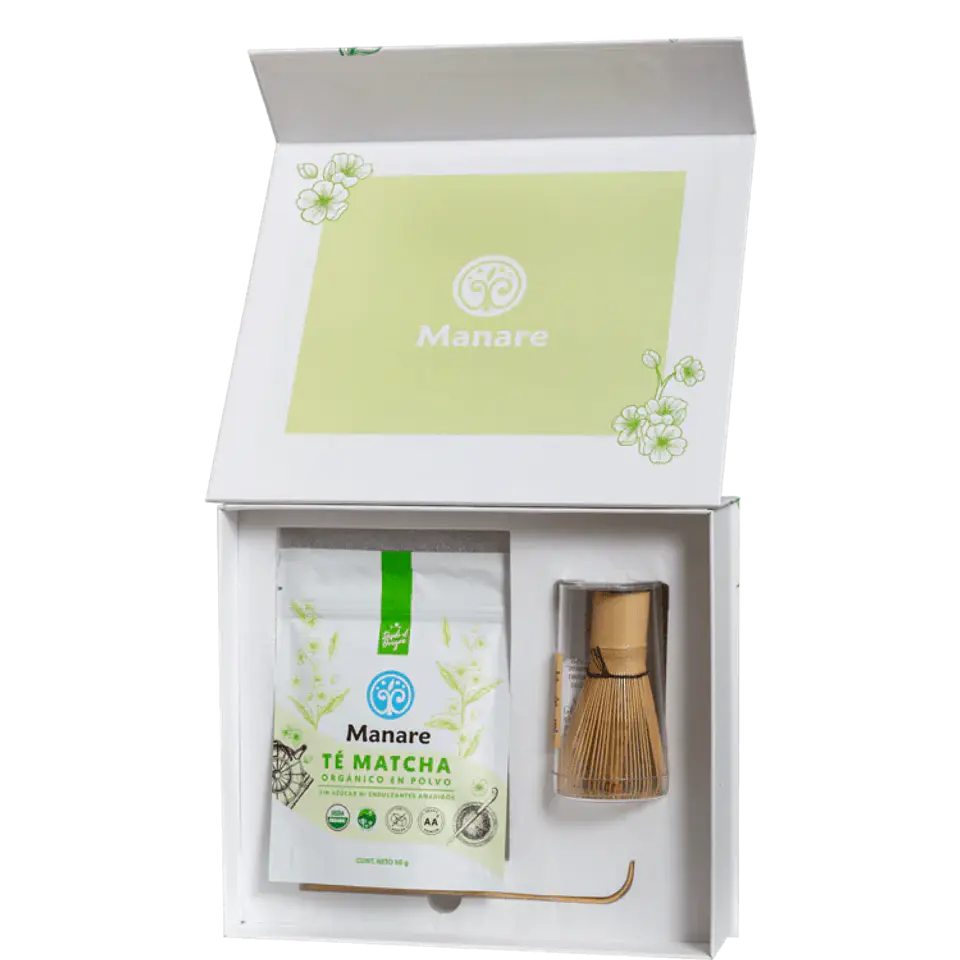 Té Matcha Gift Box Orgánico Manare 2