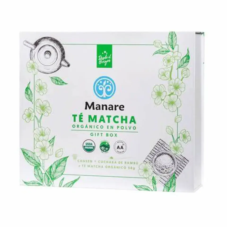 Té Matcha Gift Box Orgánico Manare 1