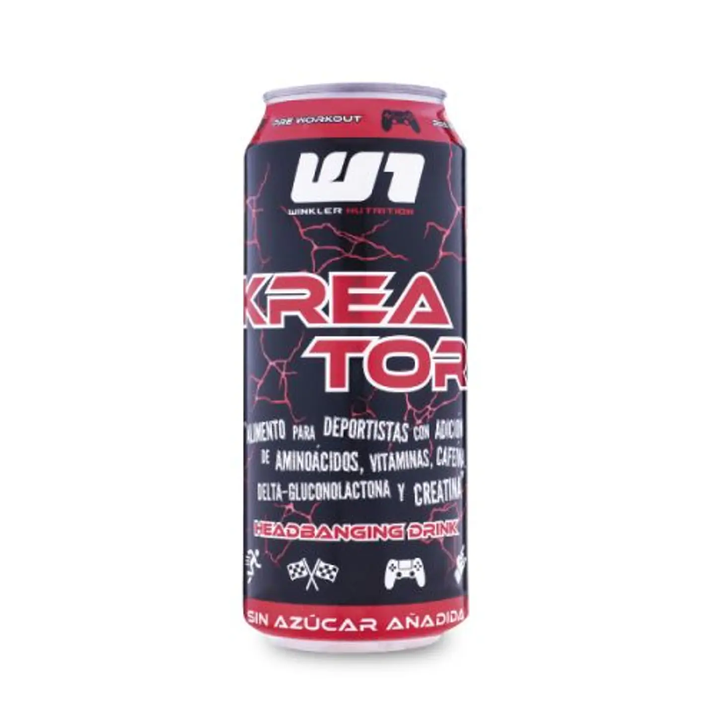 Lata Energética Pre-Entreno Kreator 473cc 3