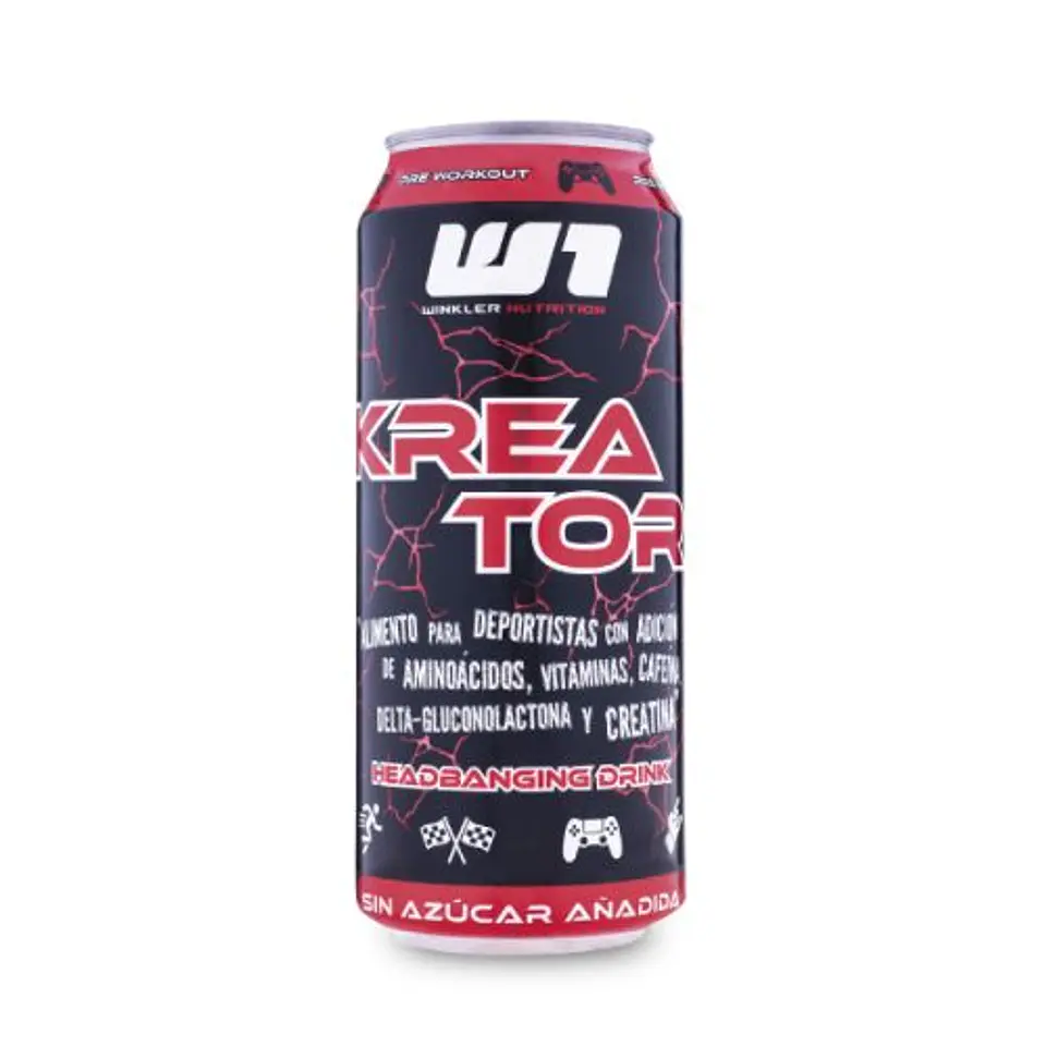 Lata Energética Pre-Entreno Kreator 473cc 3
