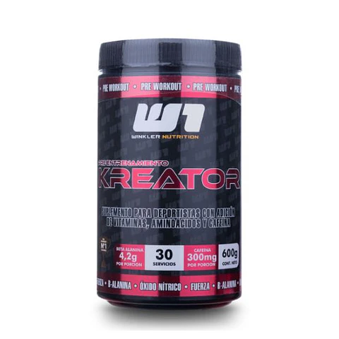 Pre Entreno Kreator 600g Winkler 30 porciones
