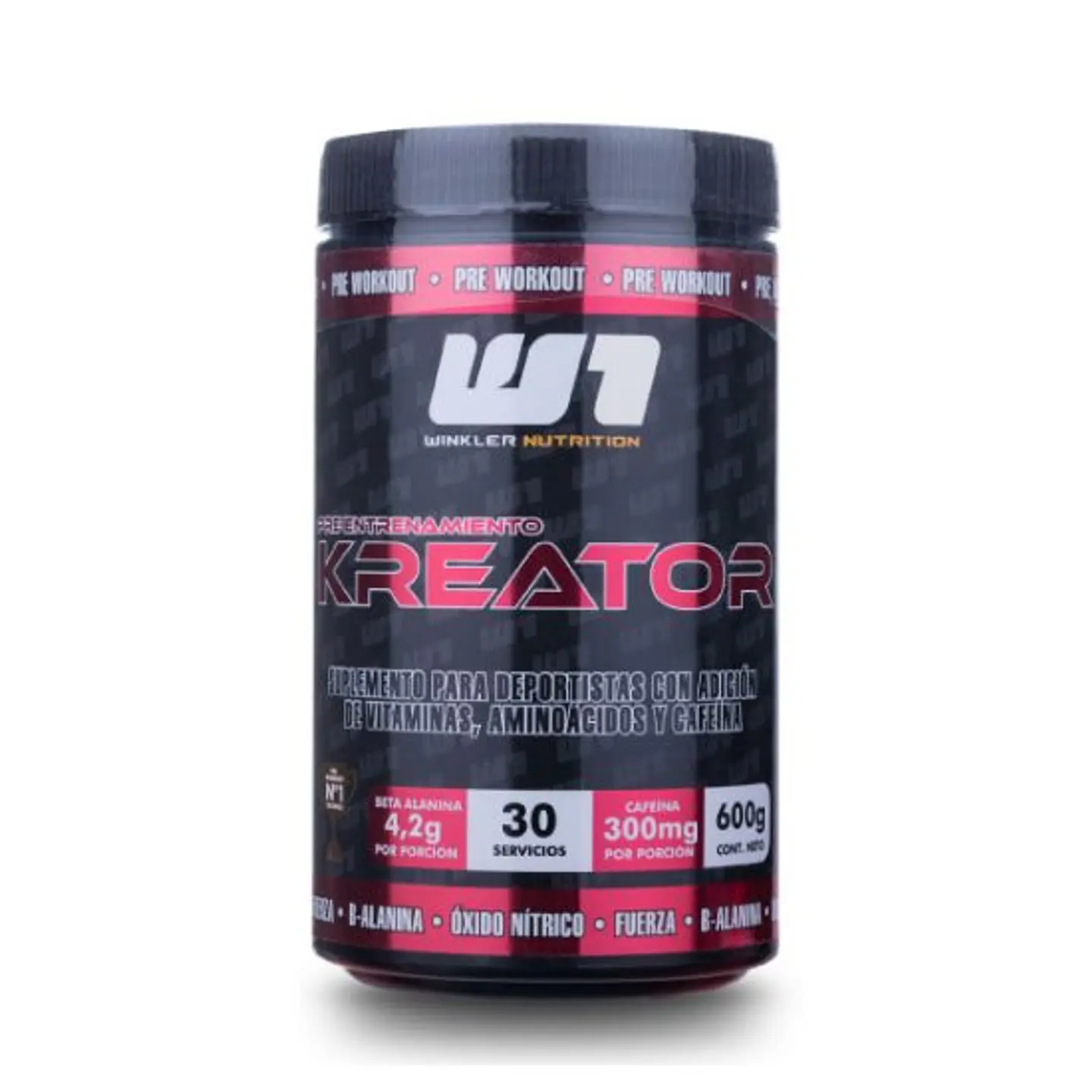 Pre Entreno Kreator 600g Winkler 30 porciones 1