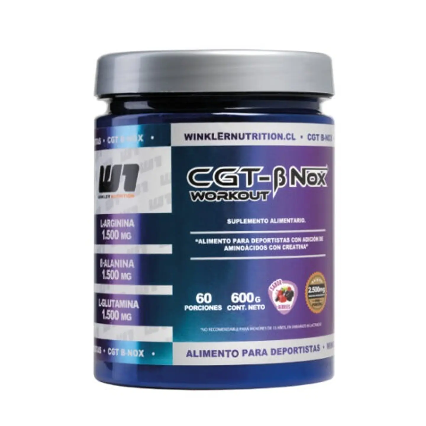 Pre Entreno CGT Workout 600g Winkler 60 porciones 1