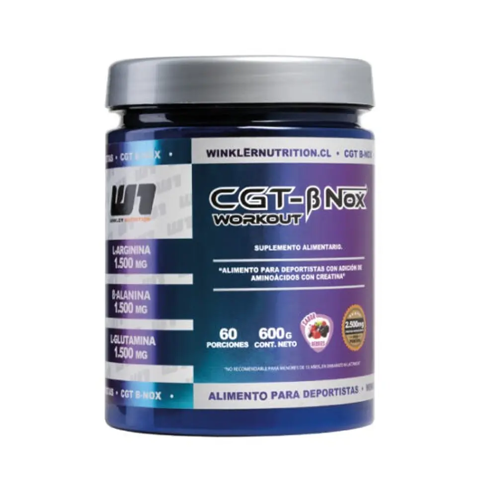 Pre Entreno CGT Workout 600g Winkler 60 porciones 1