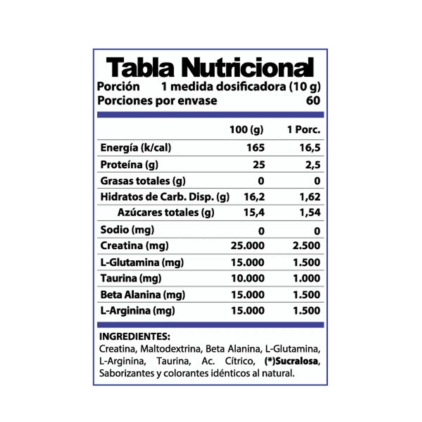 Pre Entreno CGT Workout 600g Winkler 60 porciones 2