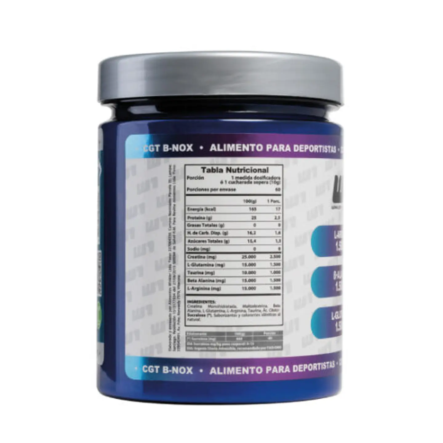 Pre Entreno CGT Workout 600g Winkler 60 porciones 3
