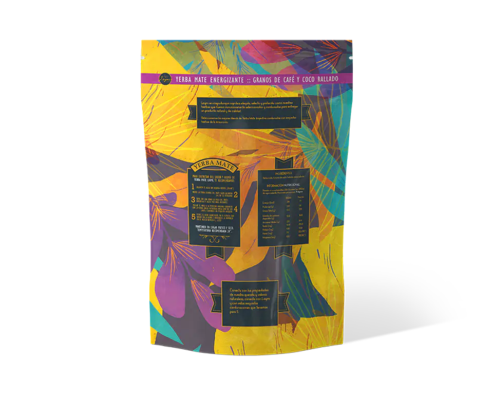 Yerba Mate Energizante Laymi 320g 3