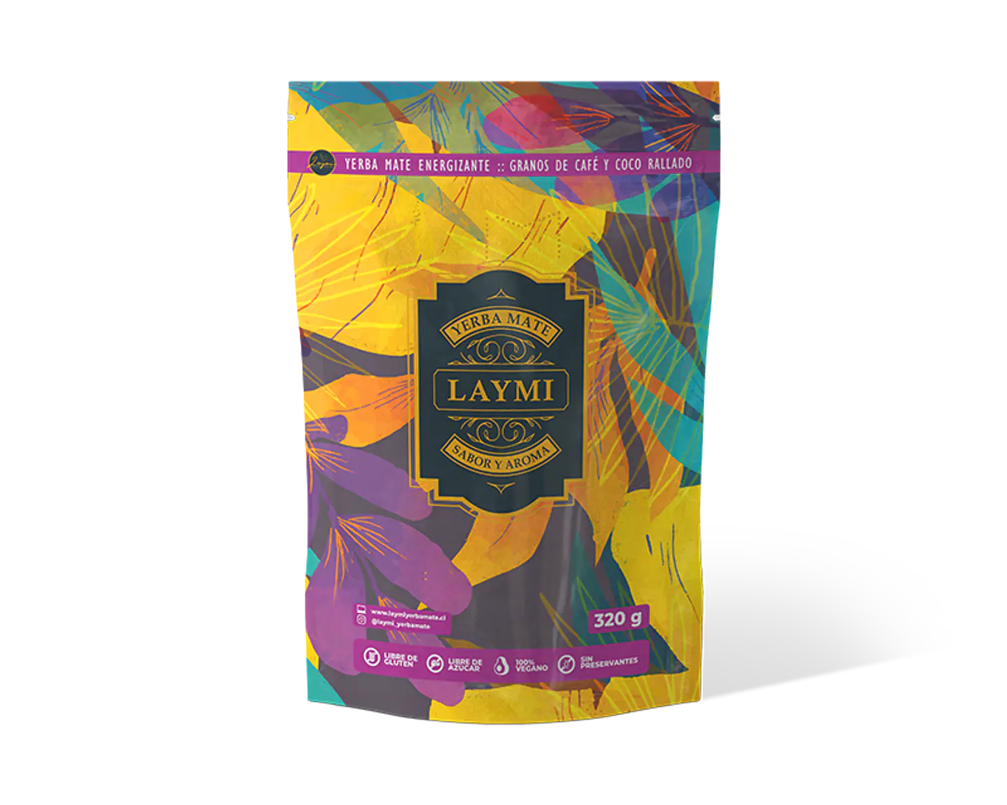 Yerba Mate Energizante Laymi 320g 1