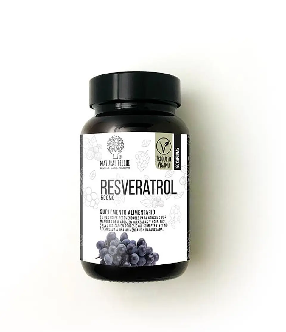 Resveratrol 500 mg Natural Telchi 1