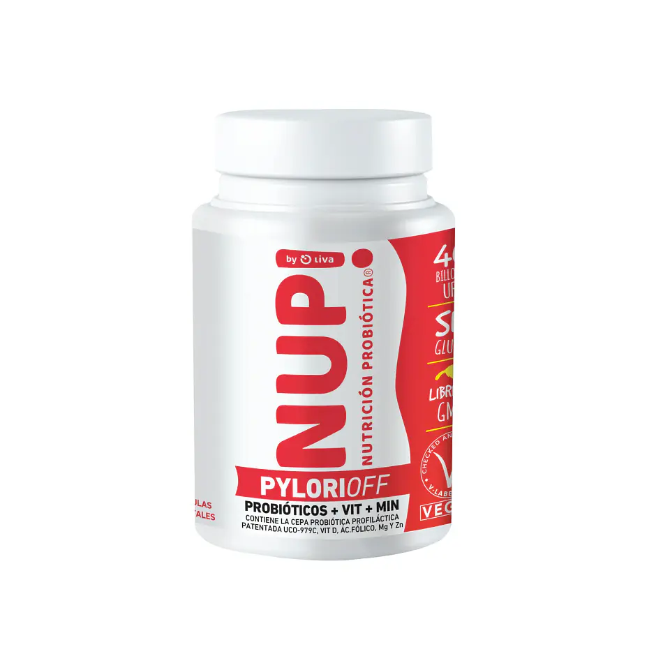 Probiótico PyloriOFF NUP - 30 Cápsulas 1