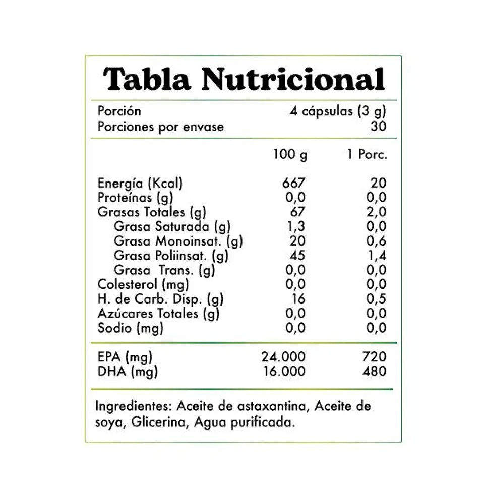 Omega 3 Vegano de Microalgas Winkler 1200 mg 2