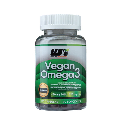 Omega 3 Vegano de Microalgas Winkler 1200 mg