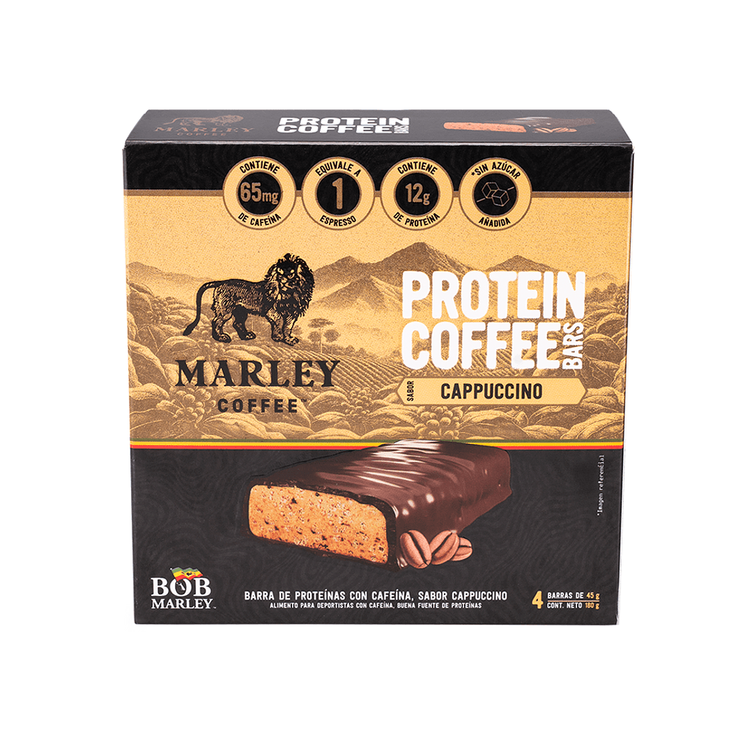 Barrita de Proteína Marley Coffe Capuccino 4 un 4