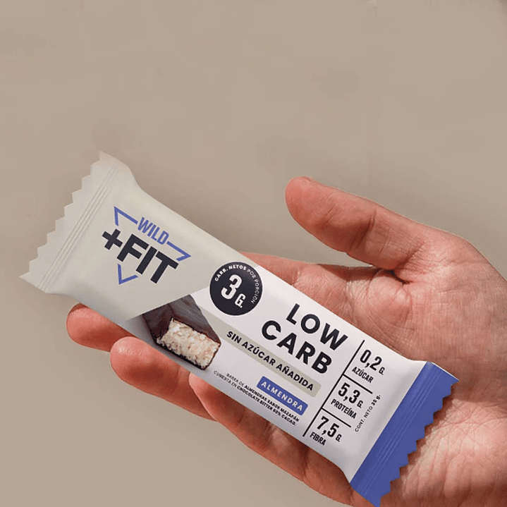 Barrita de Proteina Wild Fit Chocolate almendra  1