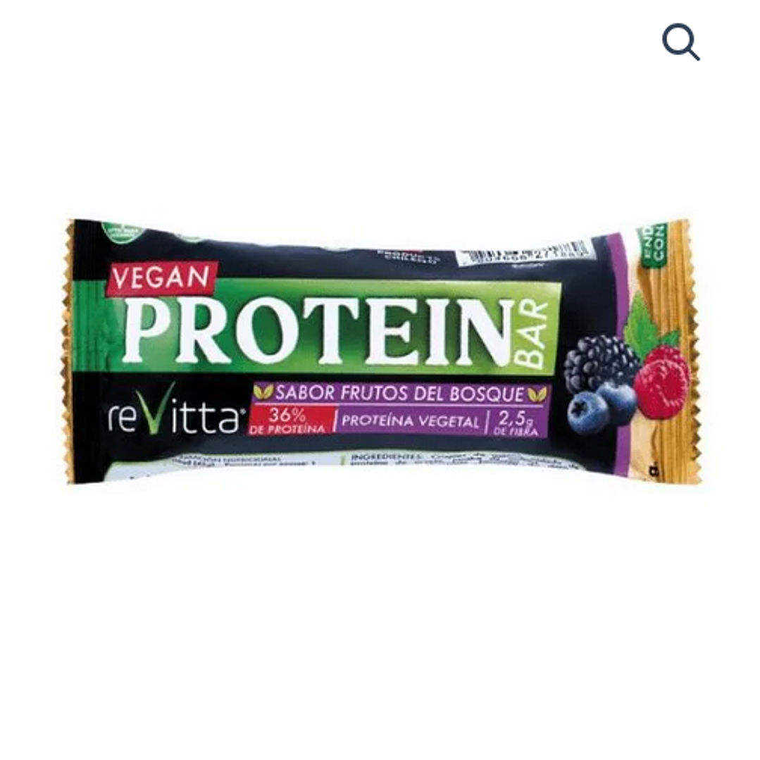 Barra de Proteina Revitta Frutos del Bosque 45g 1