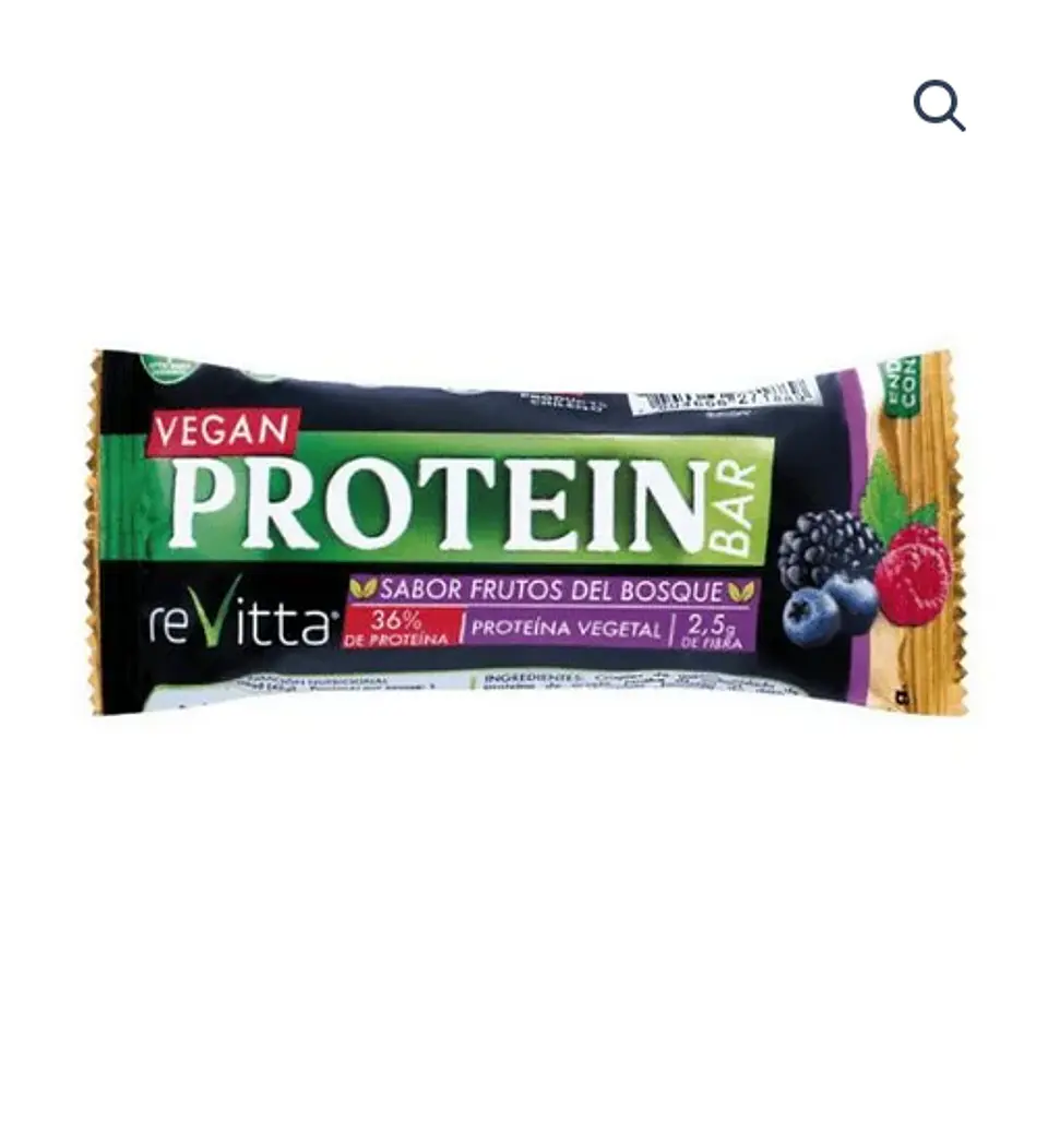 Barra de Proteina Revitta Frutos del Bosque 45g 1