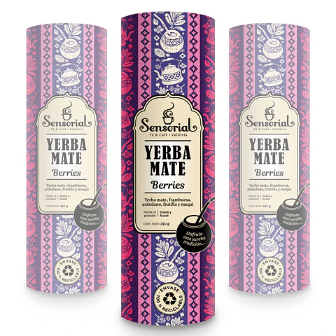 Yerba Mate Sensorial Berries 250g