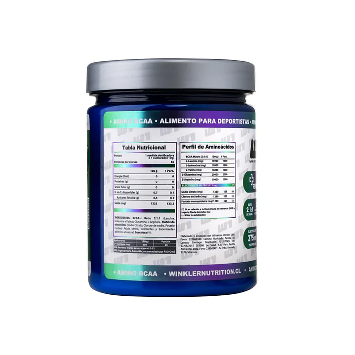 Aminoácidos BCAAs 600 grs Winkler 2