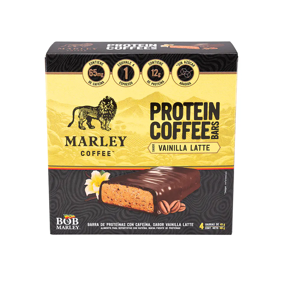 Barrita de Proteína Marley Vainilla 4 un 1
