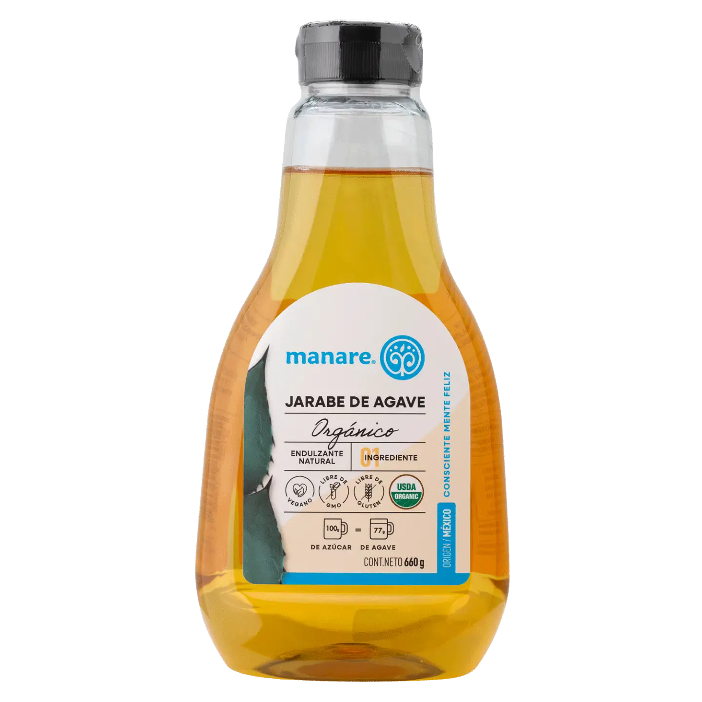 Jarabe de Agave Manare 660g 1