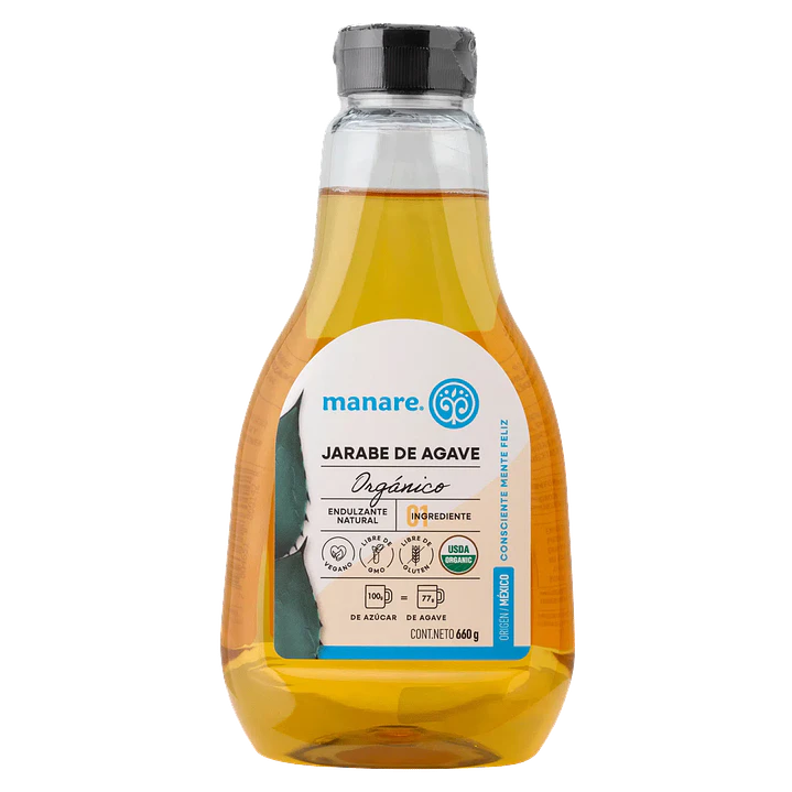 Jarabe de Agave Manare 660g 1
