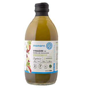 Vinagre Matcha y Limón Orgánico Manare 500ml