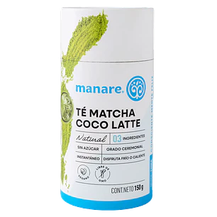 Té Matcha Coco Latte 150g Manare